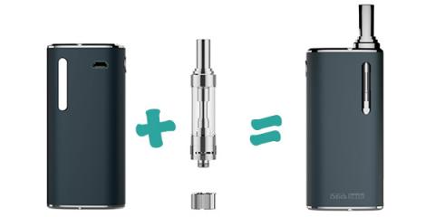 IStick basic première eCigarette avec clearomiseur intégré