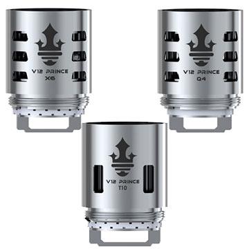 Résistances incluses dans le kit Smoktech TFV12 Prince