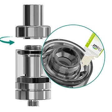 Clearomiseur Melo 3 mini 2 ml remplissage par le haut pour plus de facilité