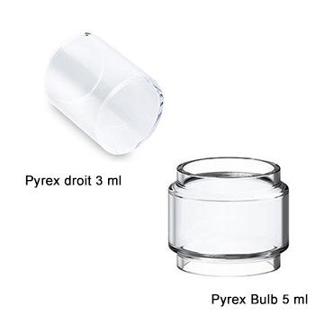 Glass Pyrex ou Bulb pour TFV8-Baby