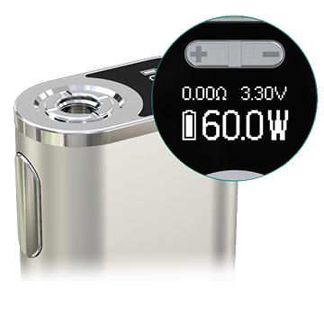 Écran OLED très lisible de l'iStick Melo 60W TC