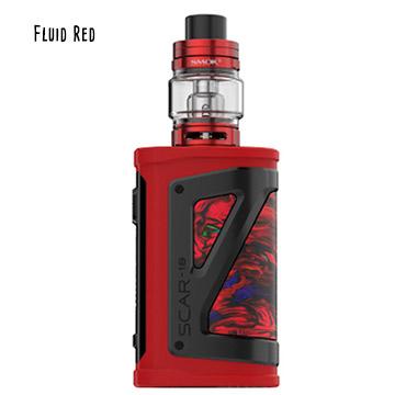 Kit Smoktech Scar18 et TFV9 rouge