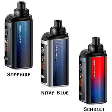 Geekvape Obeslisk 65 FC  : couleurs et motifs